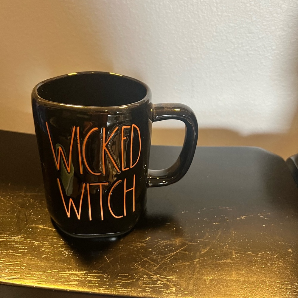 Rae Dunn Black 'Wicked Witch' Mug